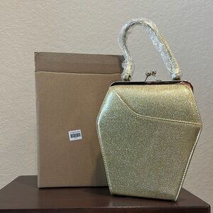 Tatyana To Die For Purse in Patent Vegan Leather